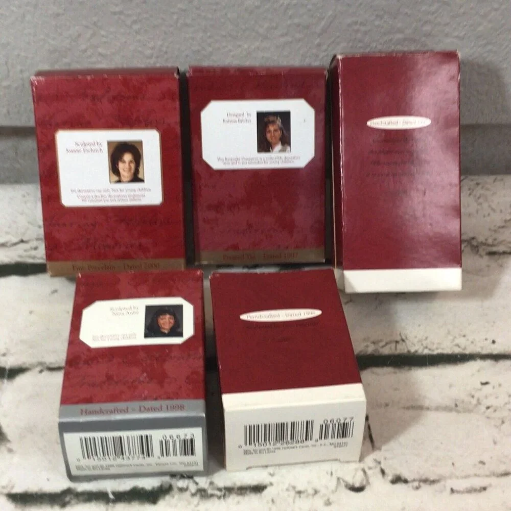 Vintage 90’s‎ Hallmark Keepsake Christmas Daughter Ornaments Lot Of 5 With Boxes